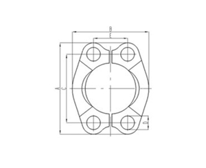 SAE對開法蘭夾6000PSI